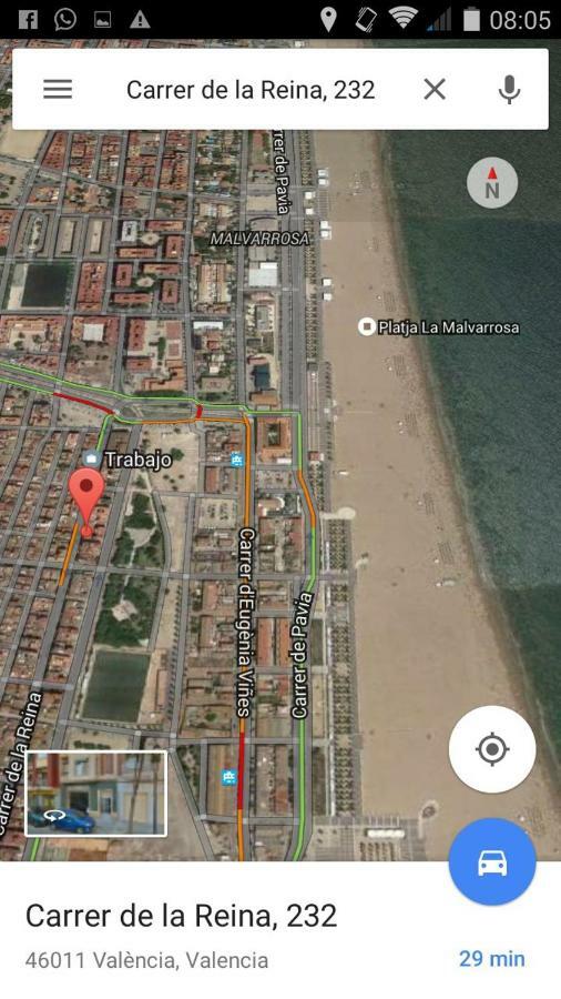 Apartamento Playa Valencia Exterior photo